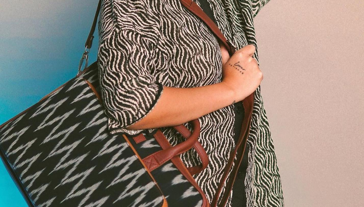 Vintage Classic Print Hobo Shoulder Solid Color Bag for Women