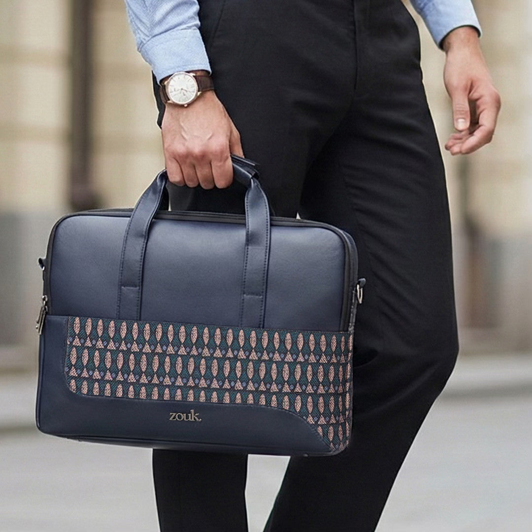 Gangtok Epoch Office Laptop Bag (Blue)