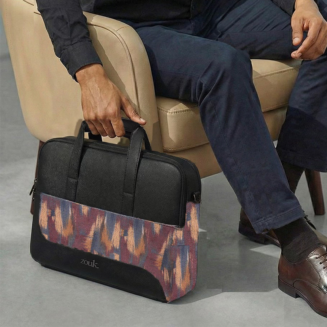 Ajanta Allure Office Laptop Bag (Black)