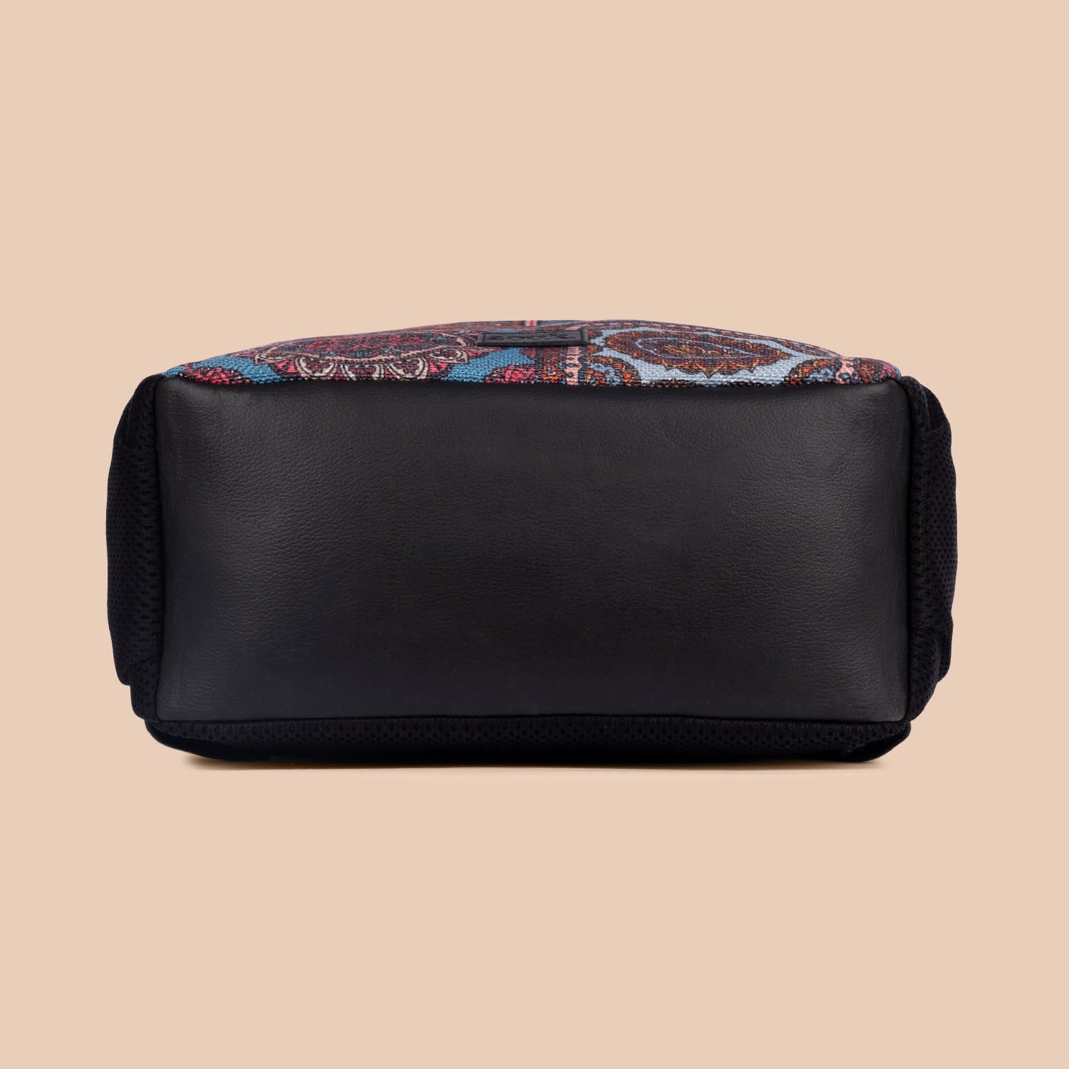 Multicolor Mandala Print Statement Backpack