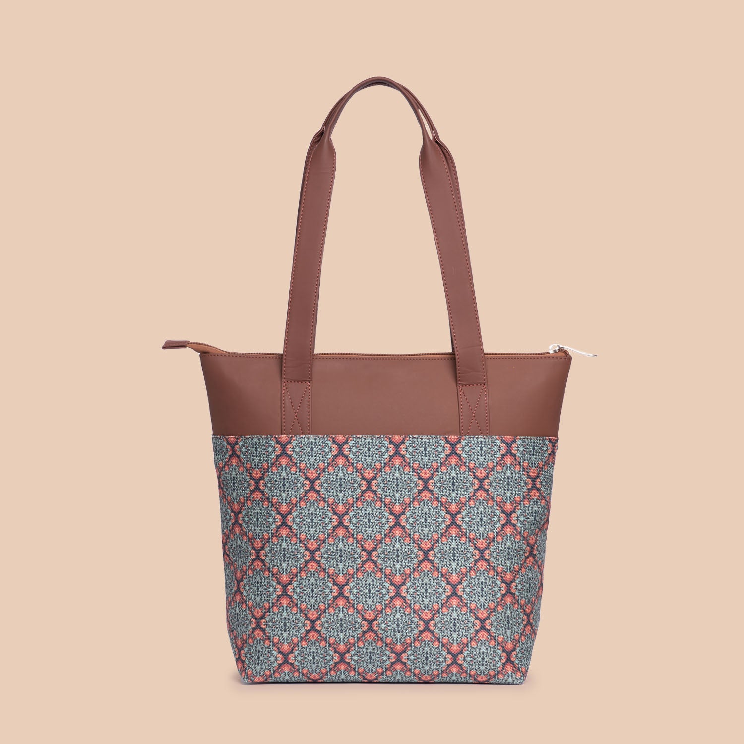 Kolkata Nouveau Everyday Tote Bag & Chain Wallet Combo