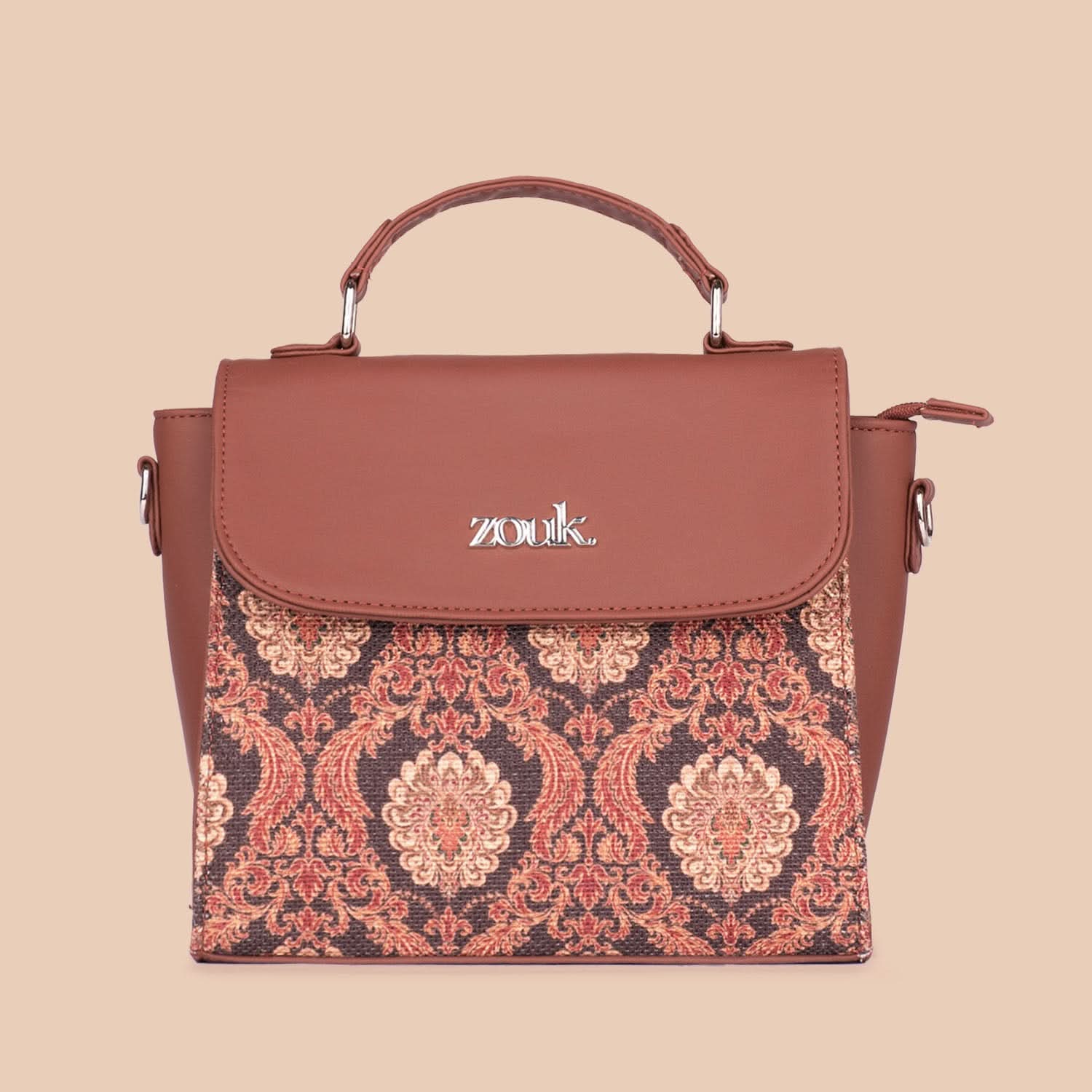 Jodhpur Damask Statement Sling Bag