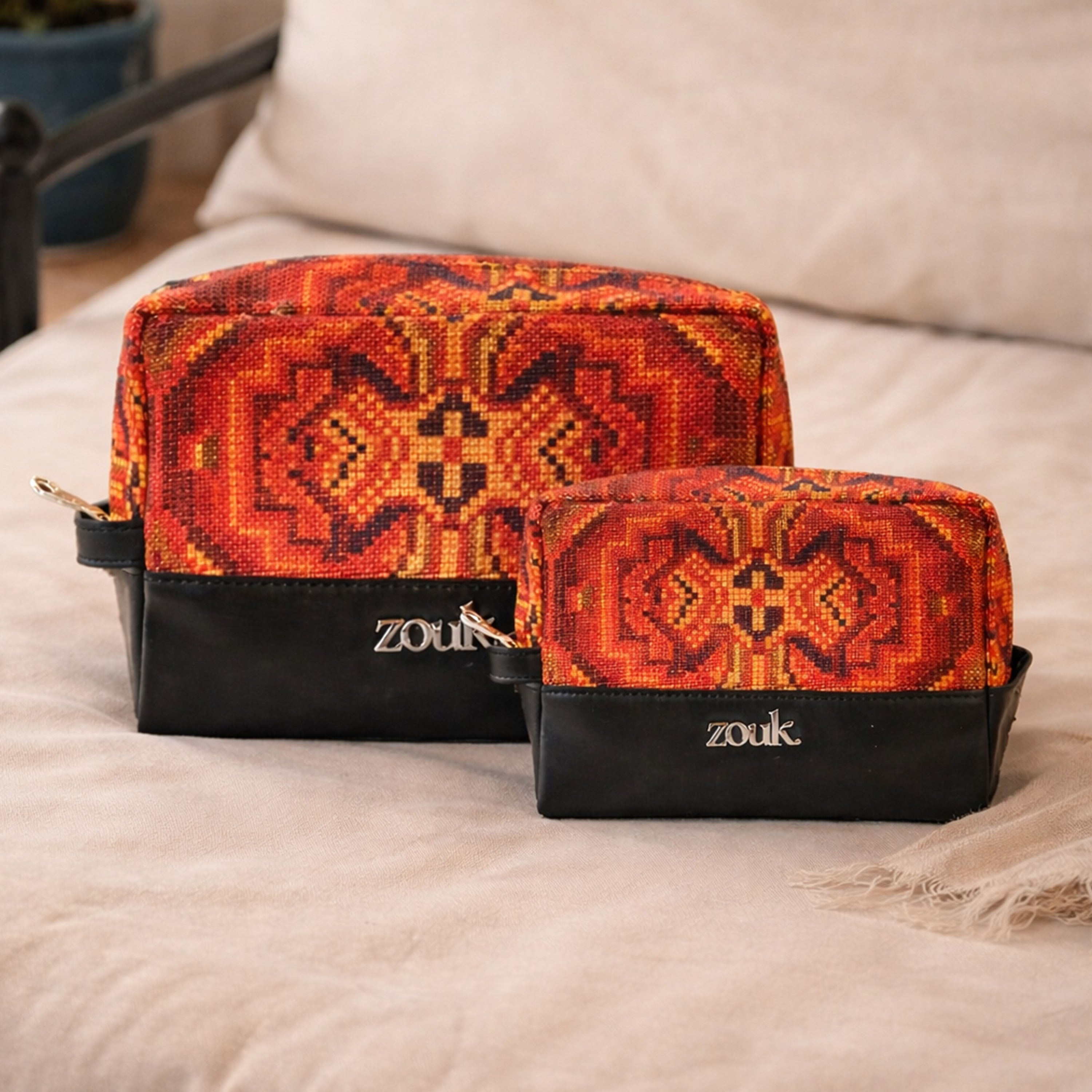 Konark Chroma Raha Travel Pouch (Small+Medium) Combo