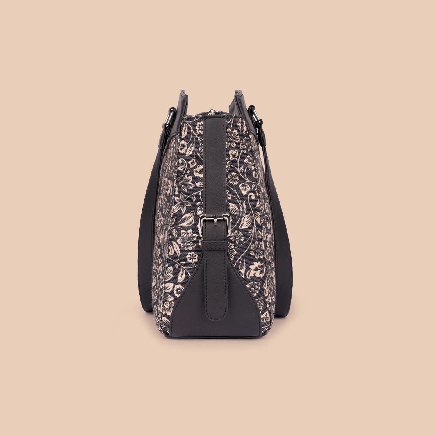 FloMotif - Women's Work Bag & Chain Wallet Combo