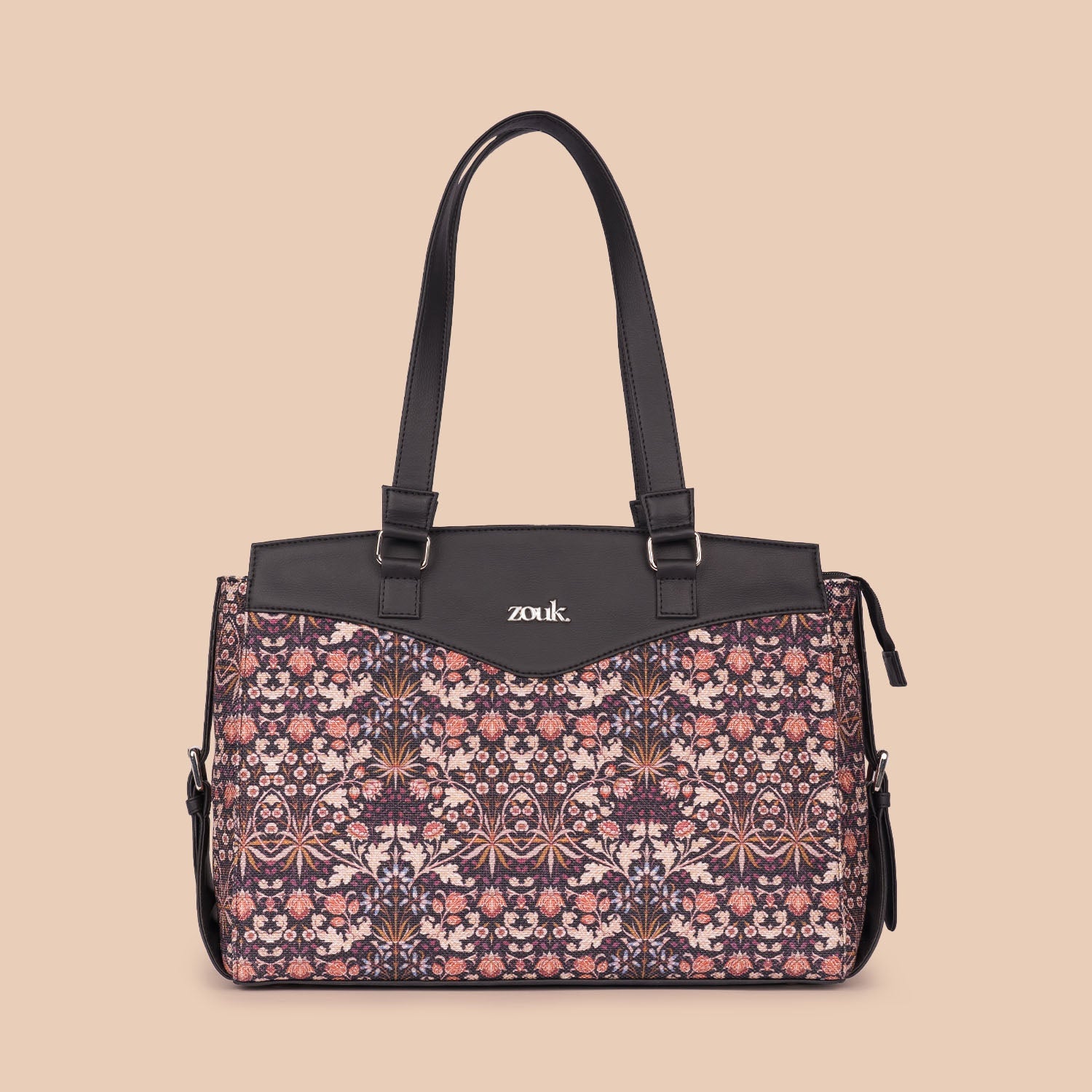 ZIP-Kashmir Blooms Women's Work Bag