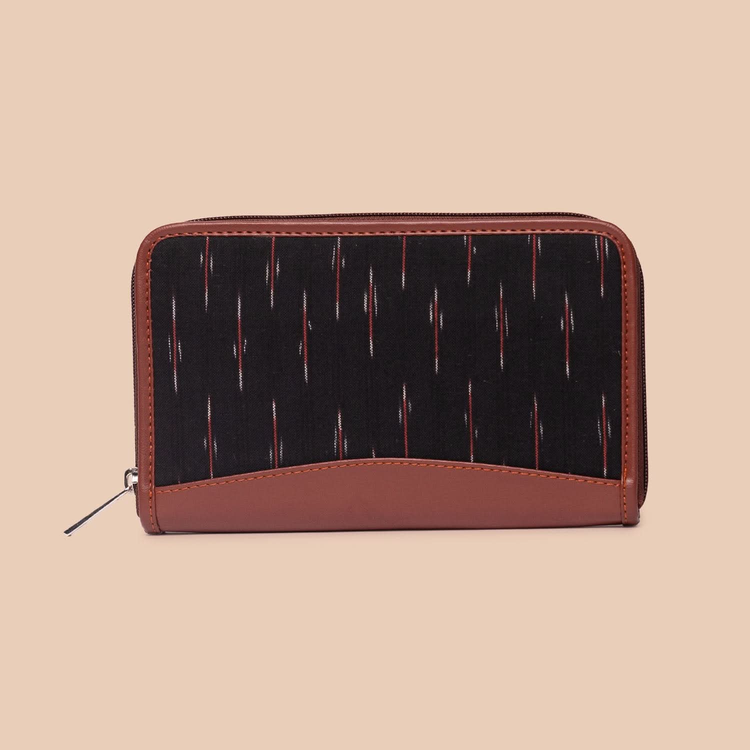 Ikat GreRed - Classic Business Bag & Chain Wallet Combo