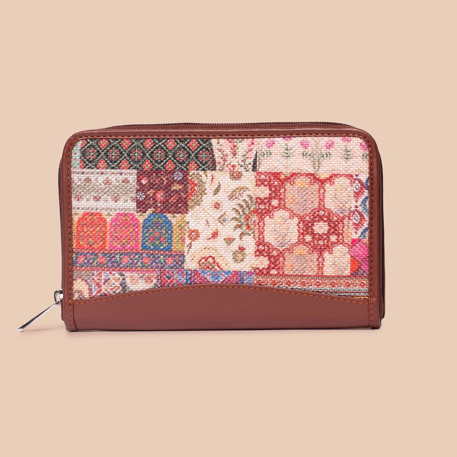 Kutch Gamthi Everyday Tote Bag & Chain Wallet Combo