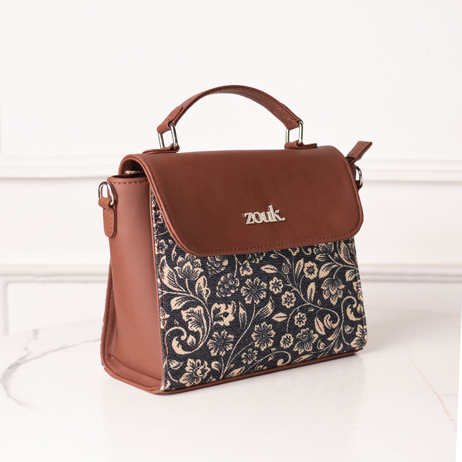 ZIP-FloMotif Statement Sling Bag