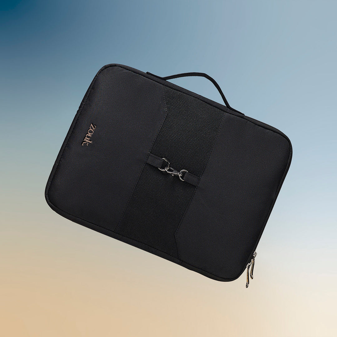 Jet Black Signature Laptop Sleeve - 14inch (Black)