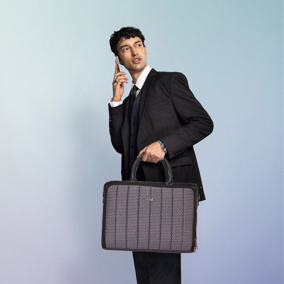 Zanskar Zenith Pro Laptop Bag (Black)