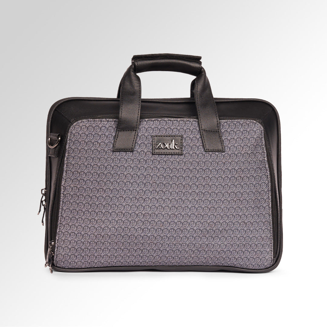 Zanskar Zenith Executive Laptop Bag (Black)