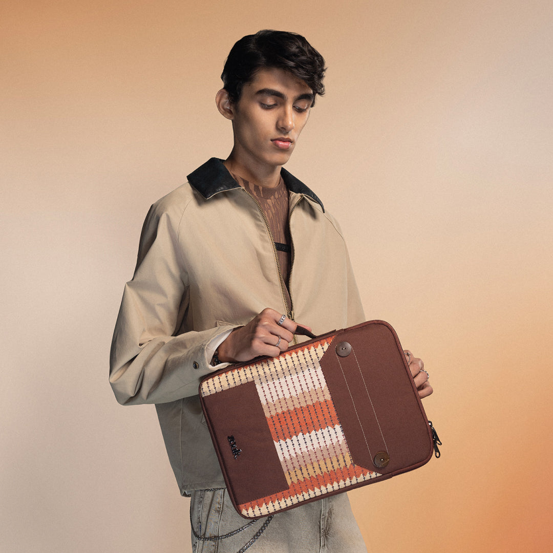 Cochin Cortado Urban Laptop Sleeve - 15.6inch (Brown)