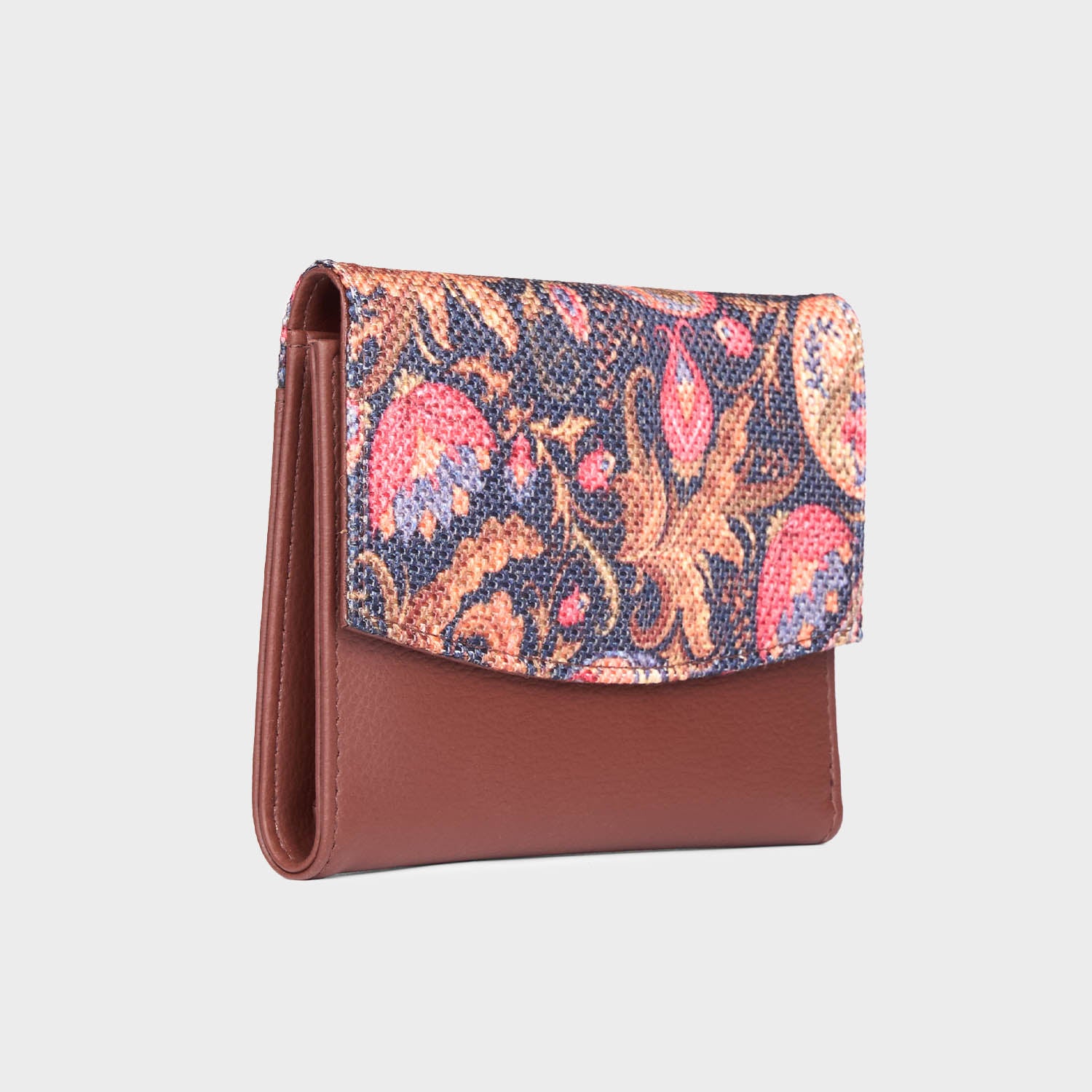 Paisley Print Sia Bi-Fold Wallet