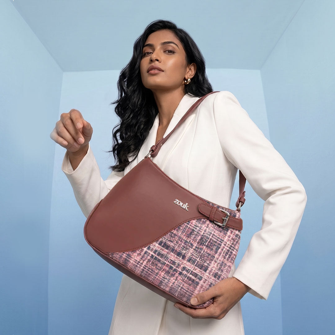 Ira Handbag - Cashmere Noir (Pink)