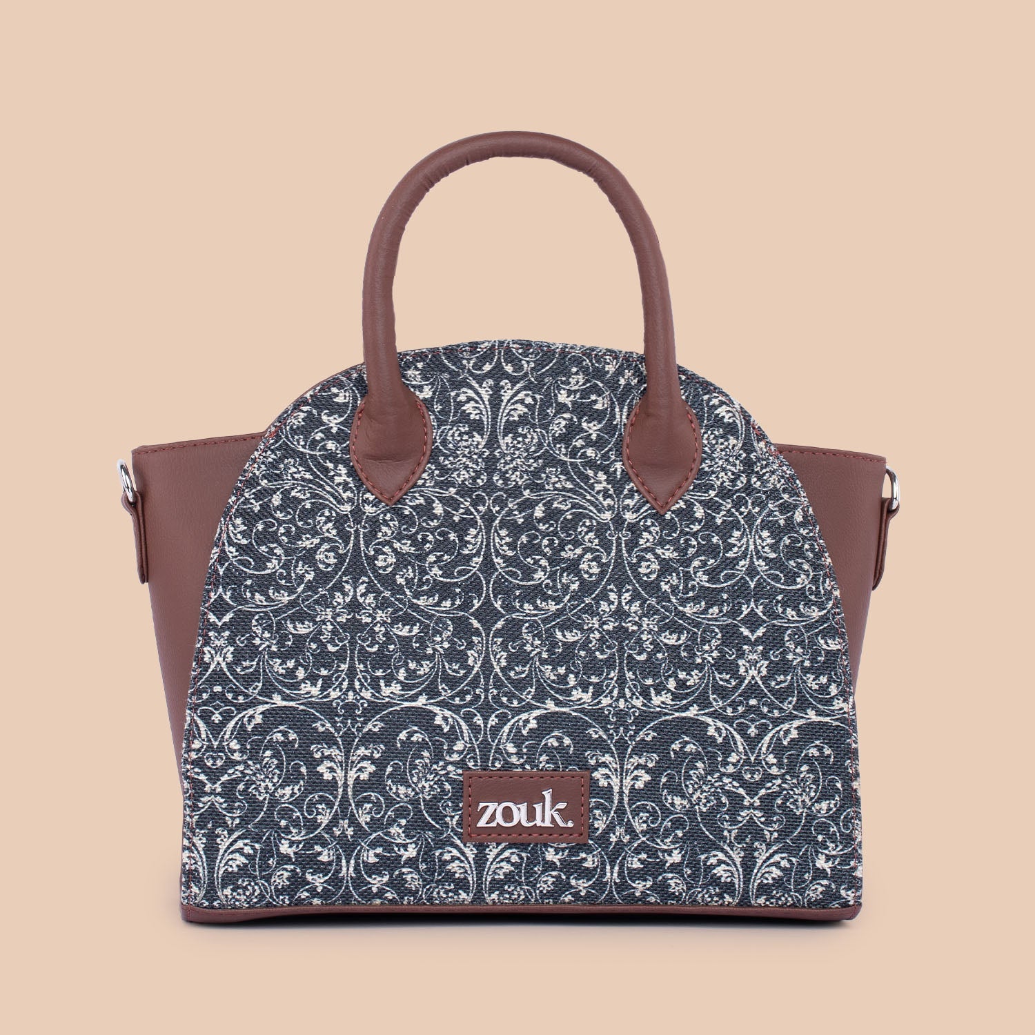 ZIP-Konkona City Satchel Bag - Lattice Lace