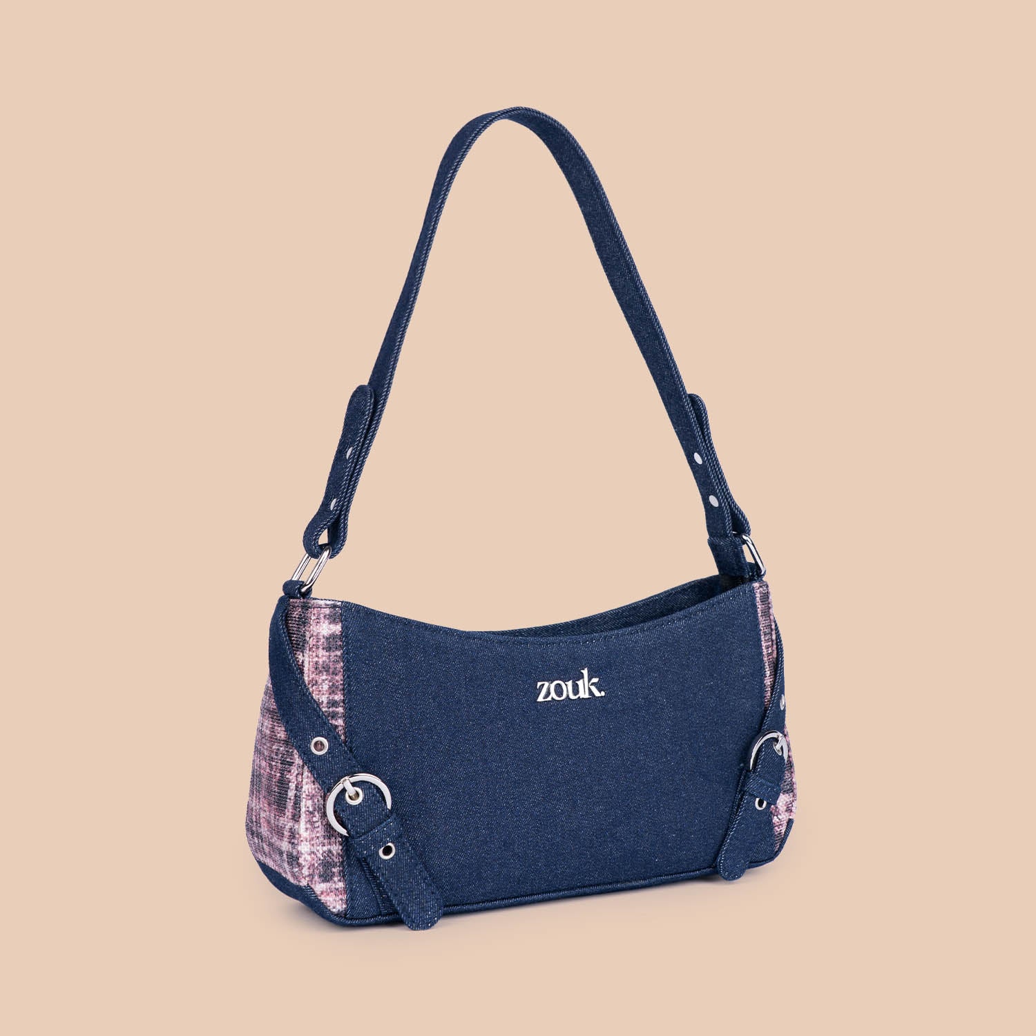 Lyra Baguette - Cashmere Noir (Pink)