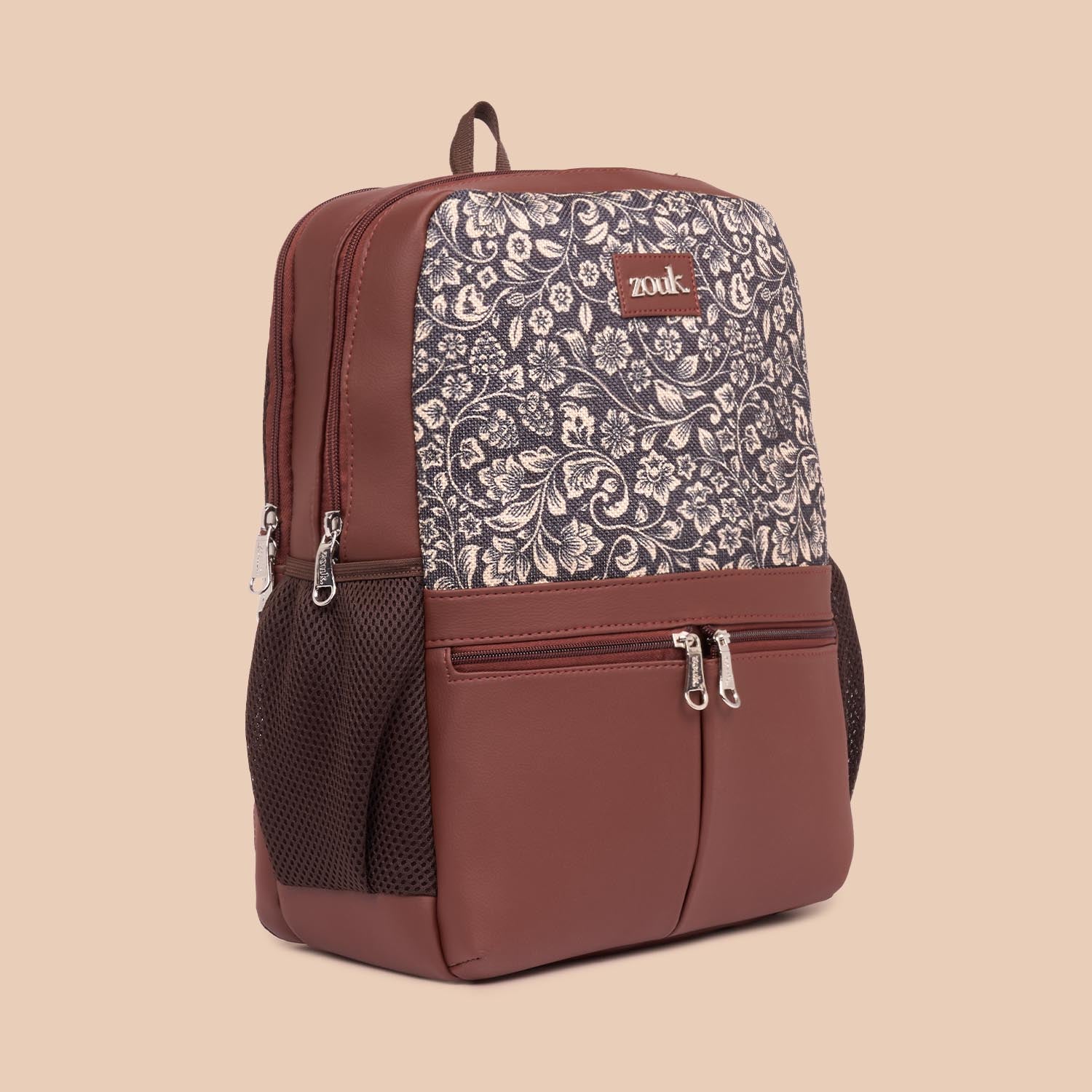 FloMotif Office Backpack (Brown)