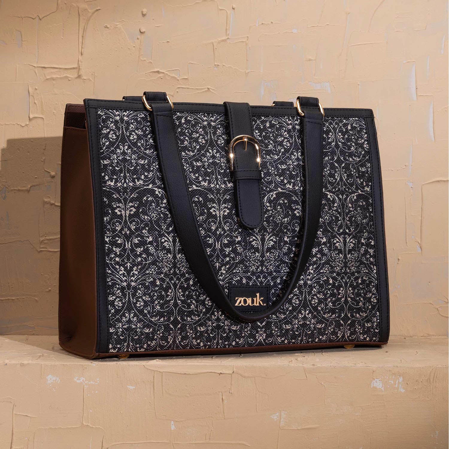 Rhea Kapoor Office Bag - Lattice Lace