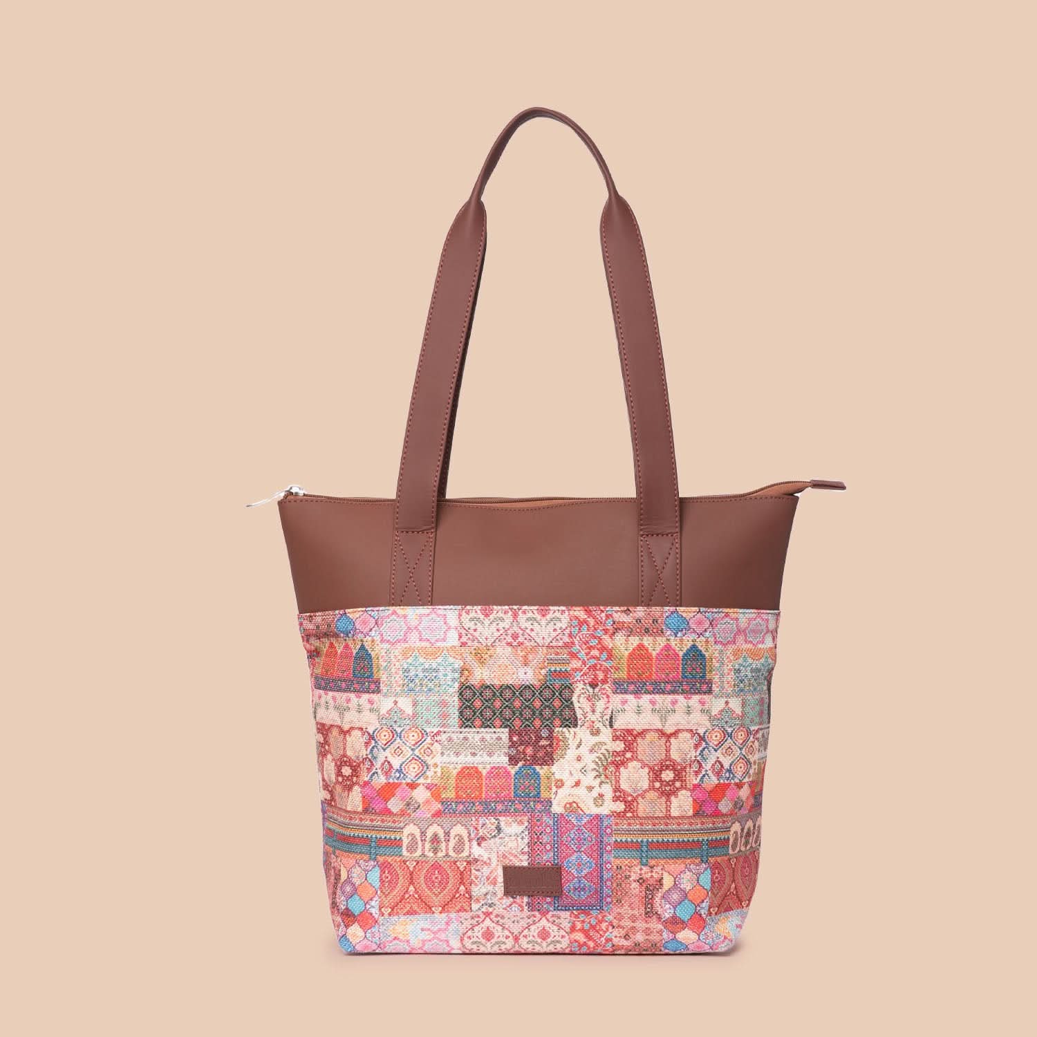 Bidri Kaiser & Kutch Gamthi - Women's Office Bag & Everyday Tote Bag Combo