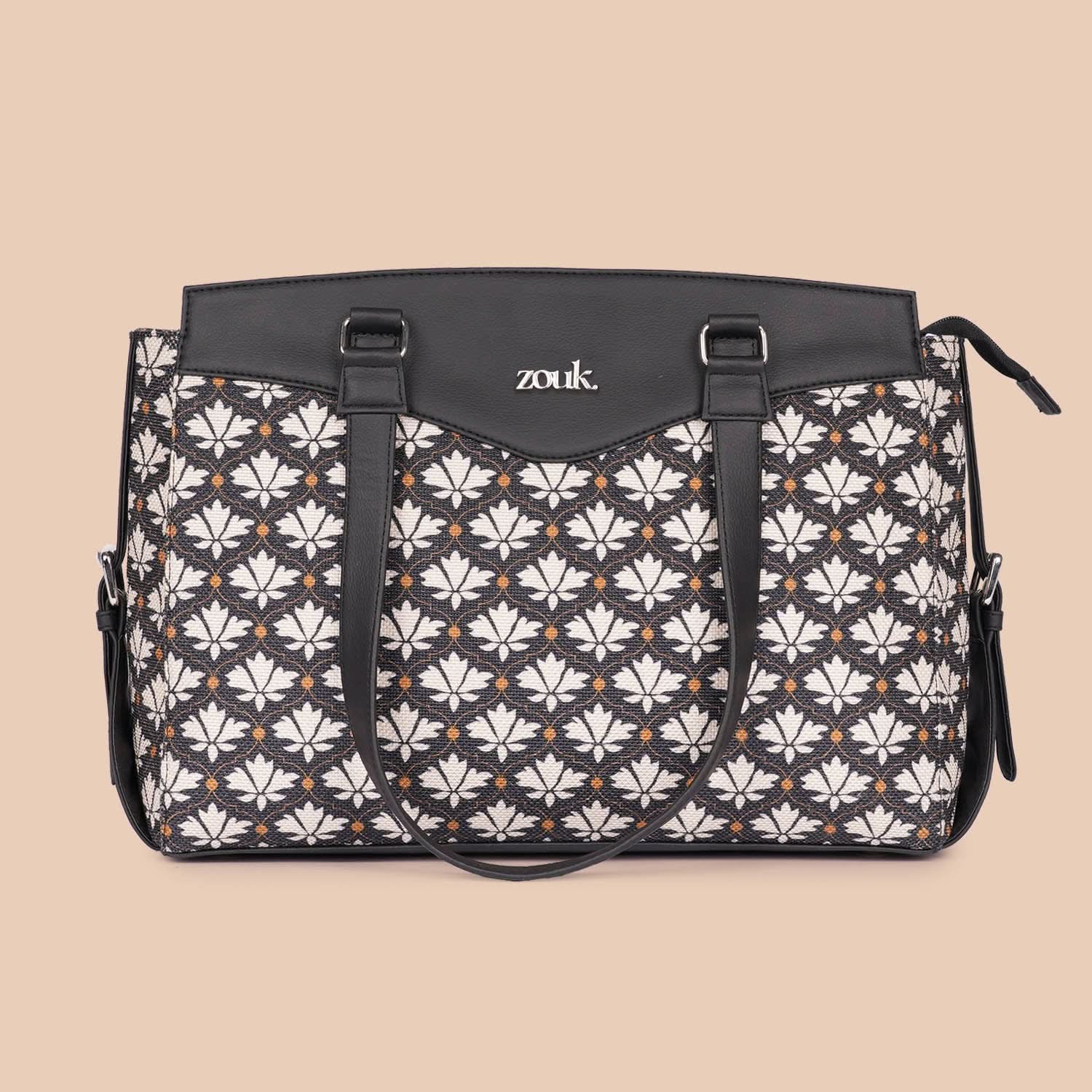 Bidri Kaiser - Women's Work Bag & Flap Sling Bag Combo