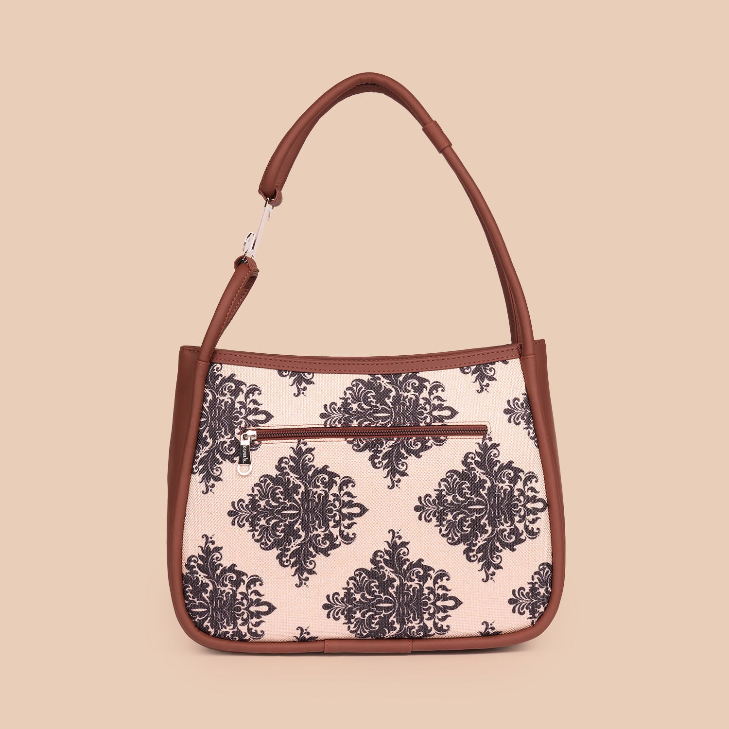 Mughal Motif Sleek Shoulder Bag