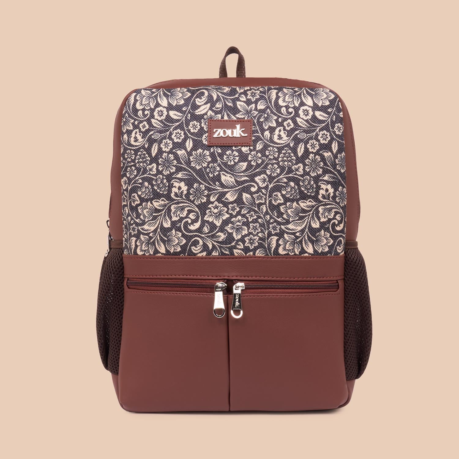 FloMotif Office Backpack (Brown)