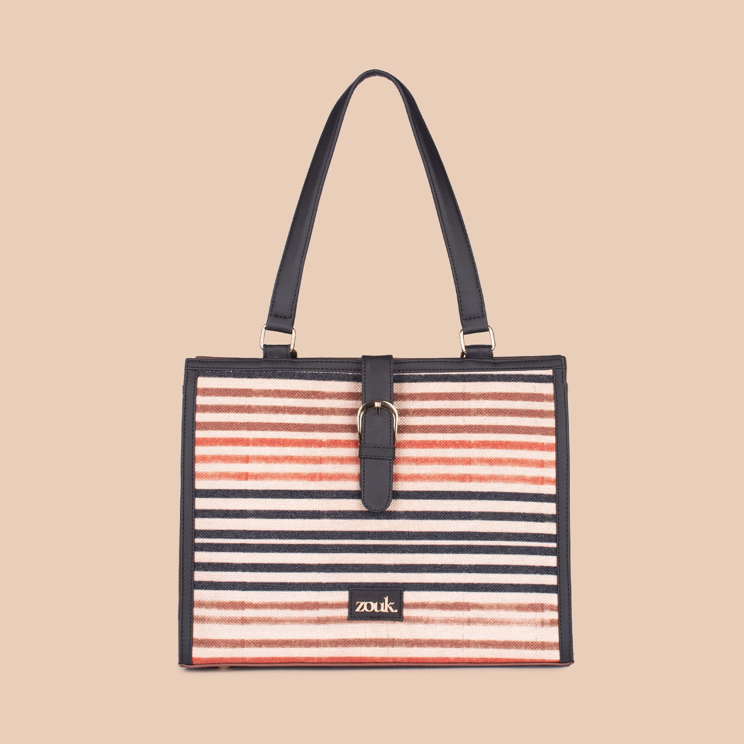 Rhea Kapoor Office Bag - Qutub Stripes