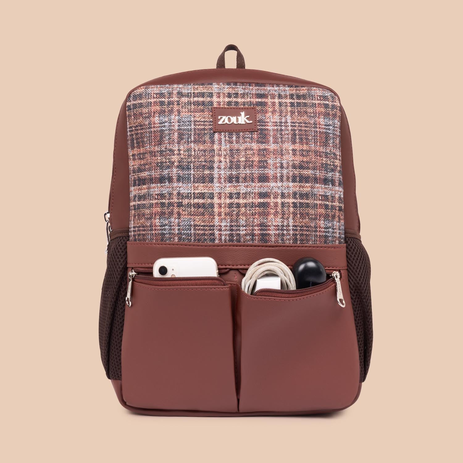 Cashmere Noir (Copper) Office Backpack (Brown)