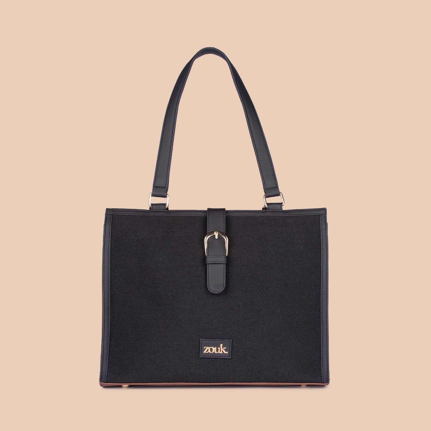 Rhea Kapoor Office Bag - Jet Black