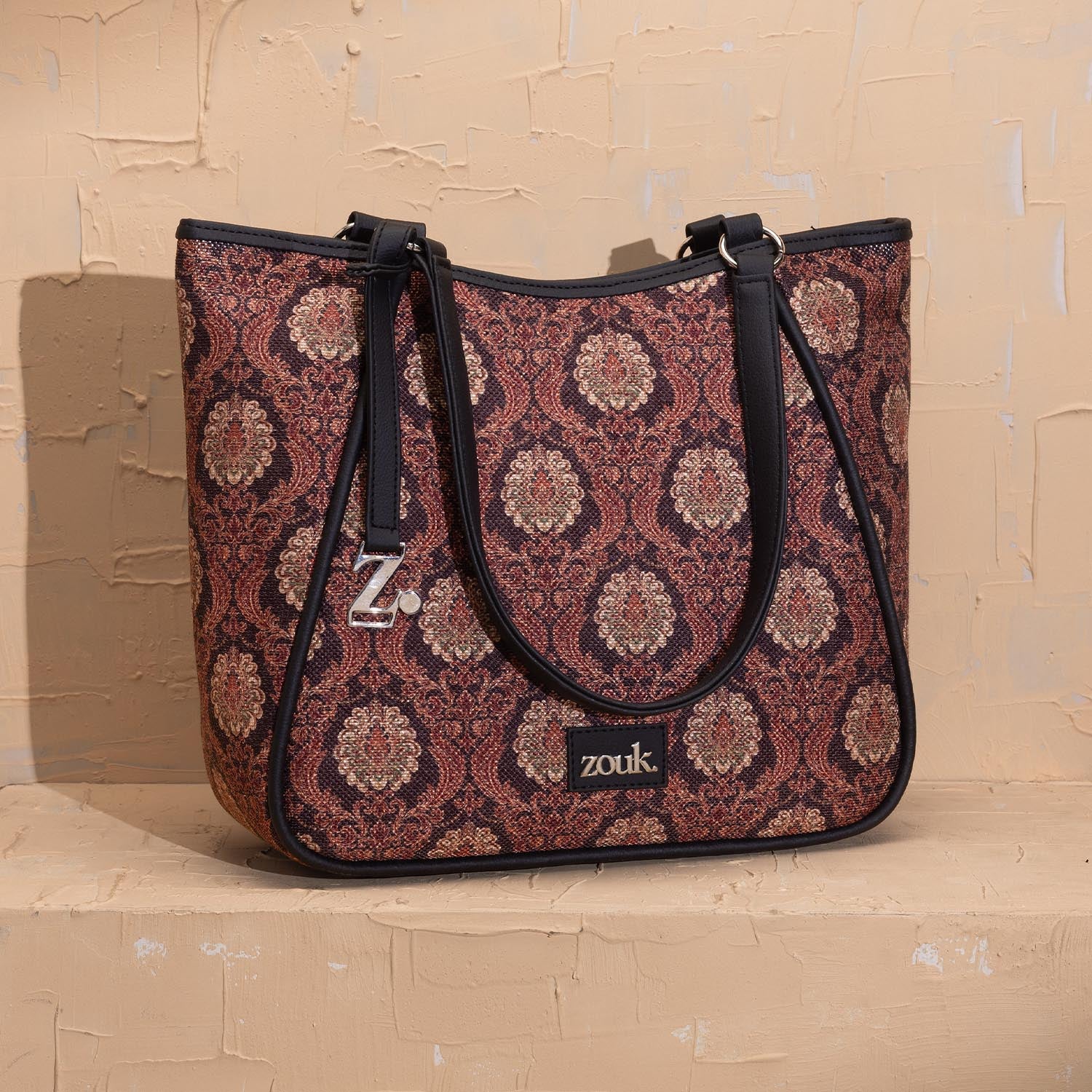 Rhea Kapoor Naisha Tote Bag - Jodhpur Damask