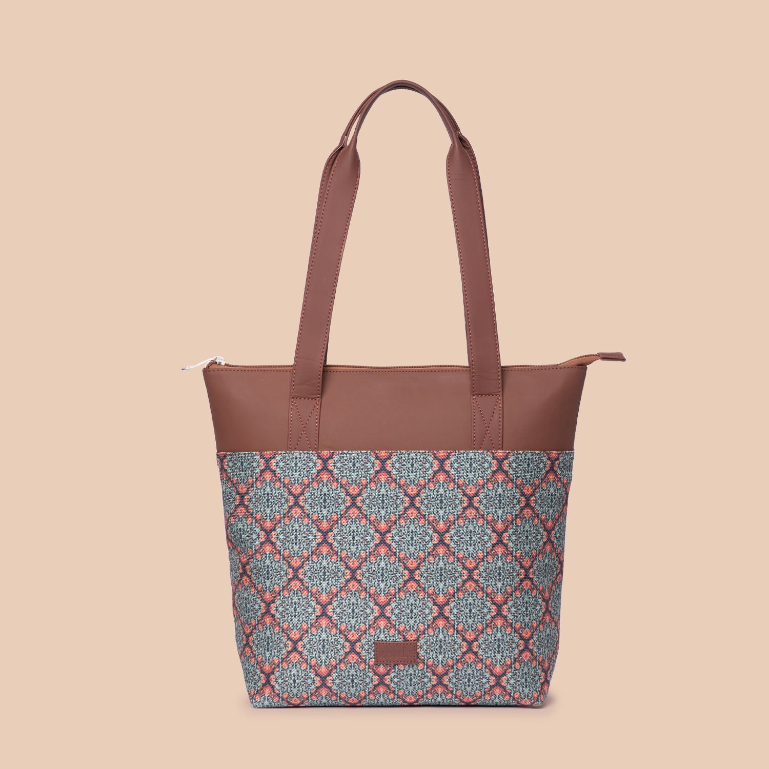 Kolkata Nouveau Everyday Tote Bag & Chain Wallet Combo