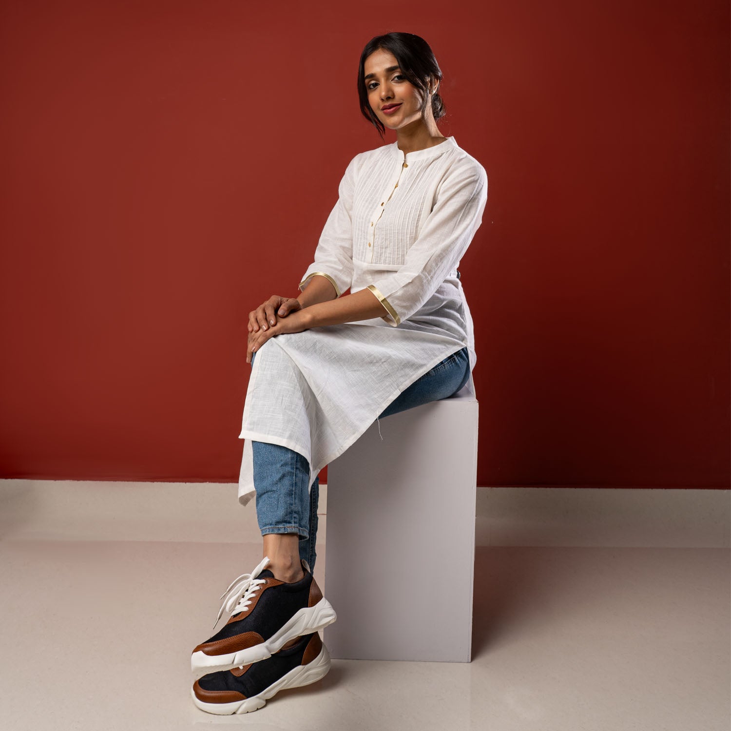 Jet Black Office Sneaker