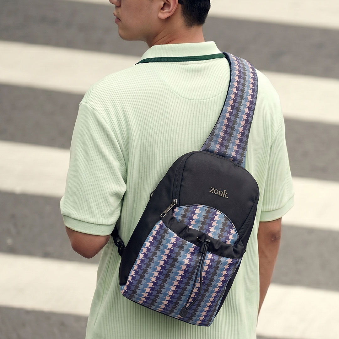 Bombay Houndstooth Yuva Crossbody - Men's Collection