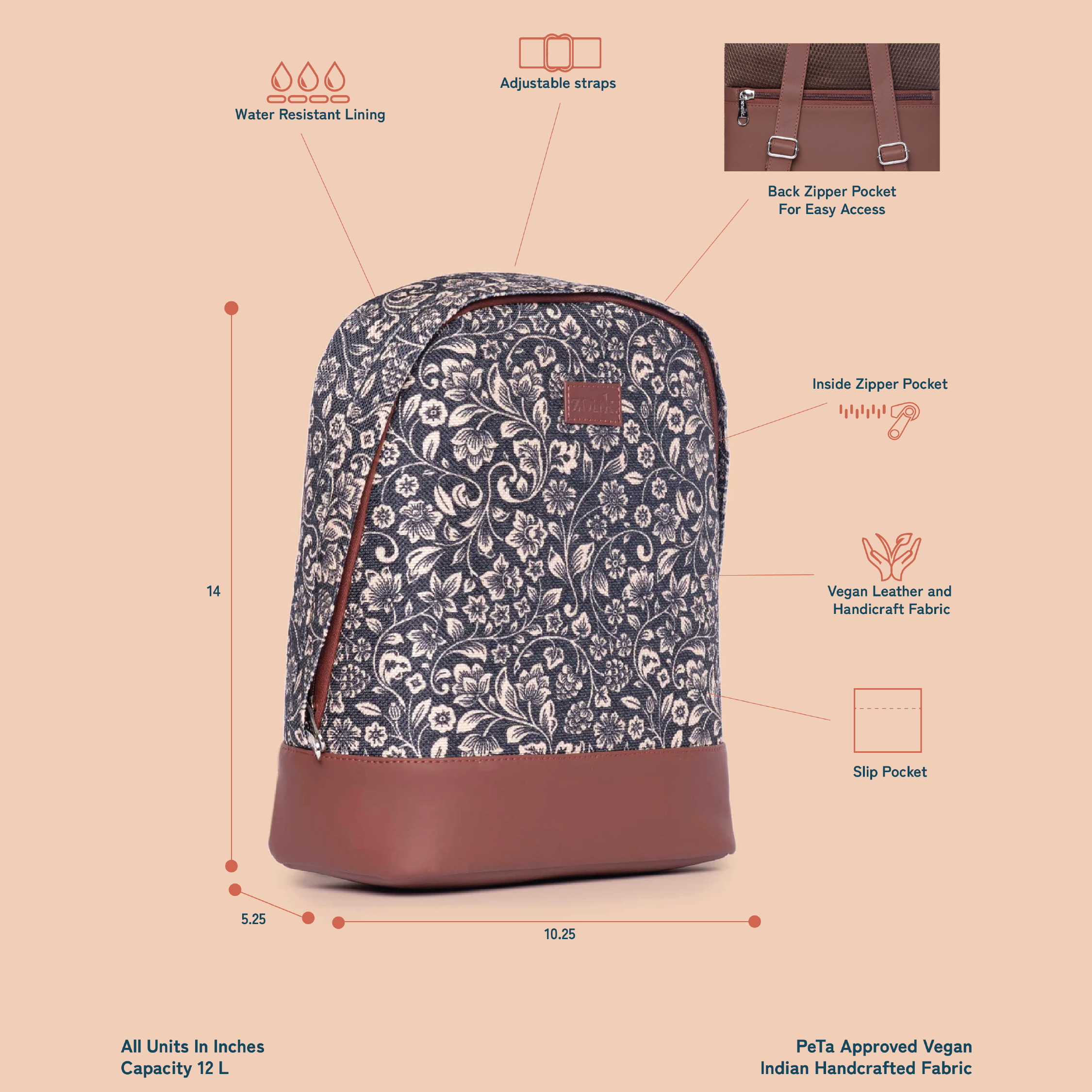 FloMotif Dome Daypack