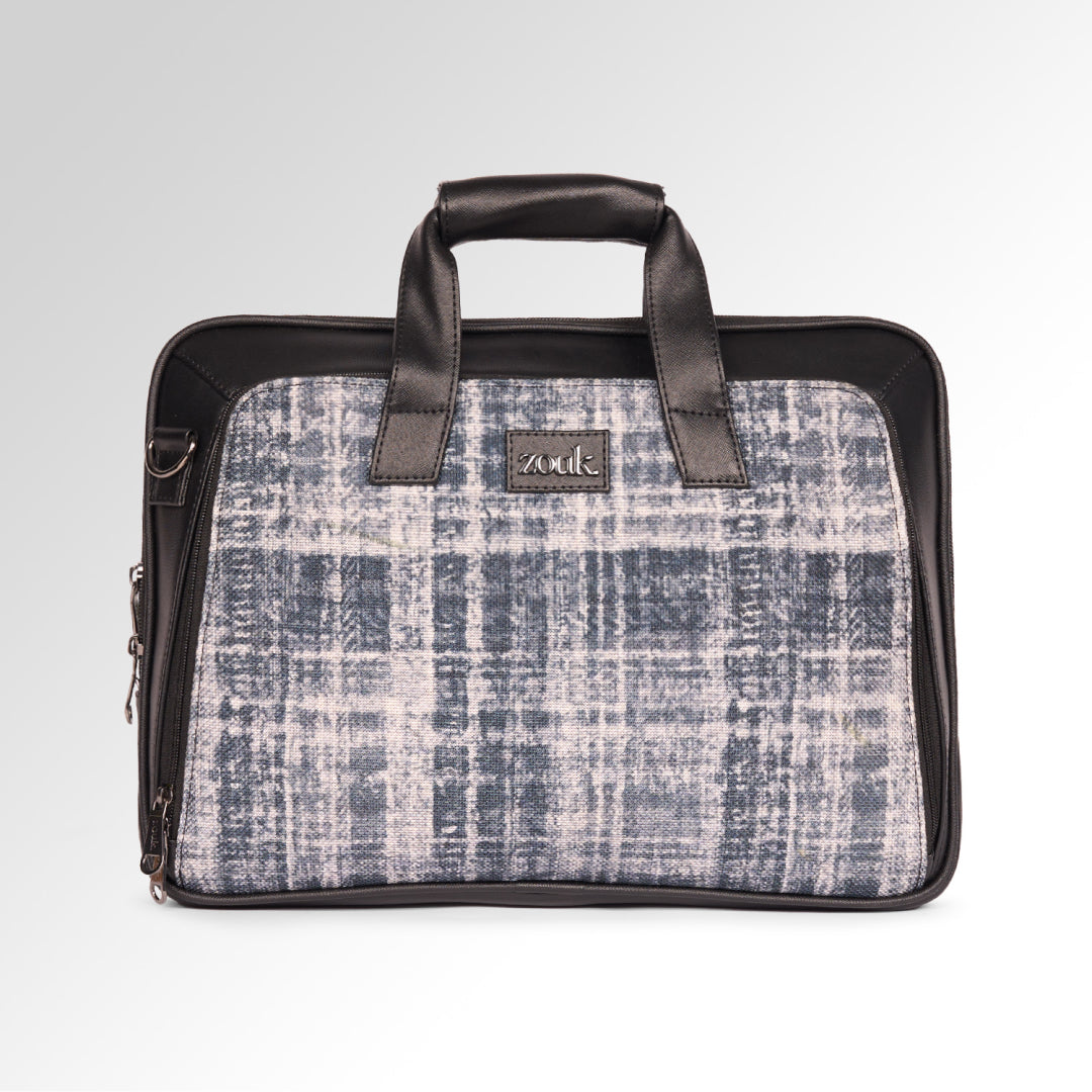 Leh Grit Executive Laptop Bag (Black)