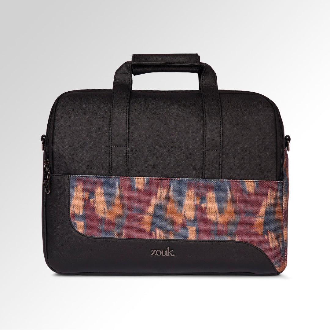 Ajanta Allure Office Laptop Bag (Black)