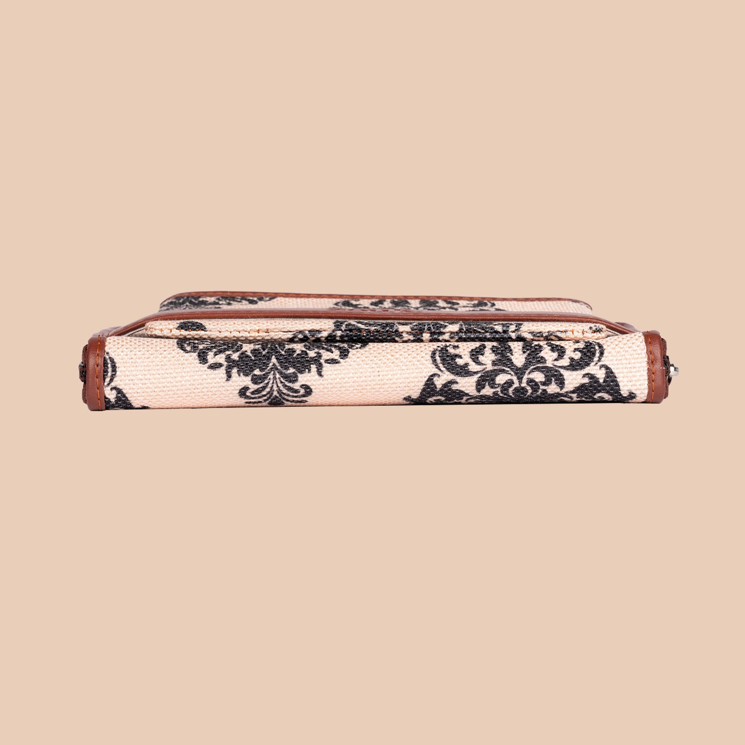 Mughal Motif Classic Zipper Wallet