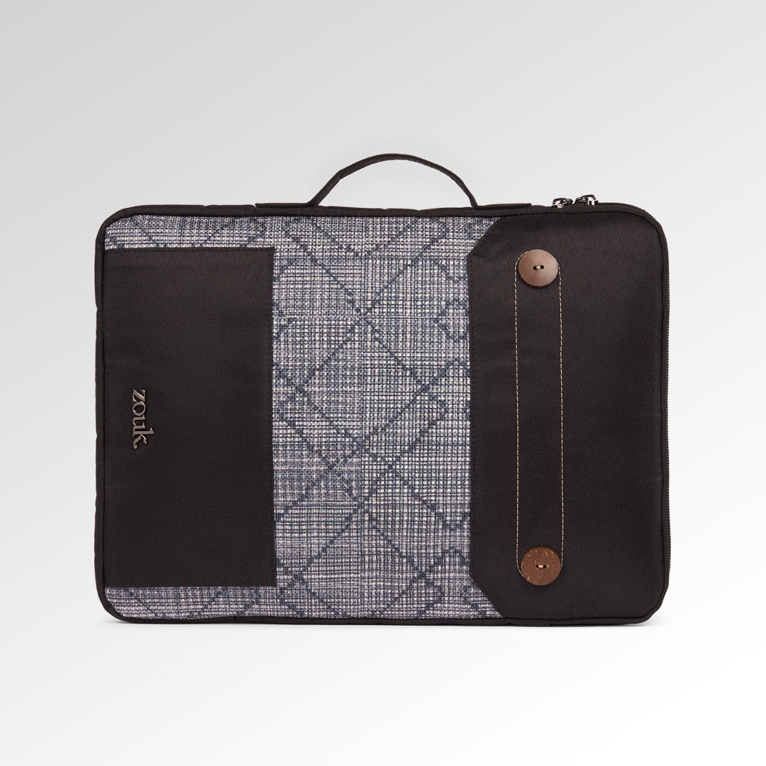 Calcutta Pixels Urban Laptop Sleeve - 15.6inch (Black)