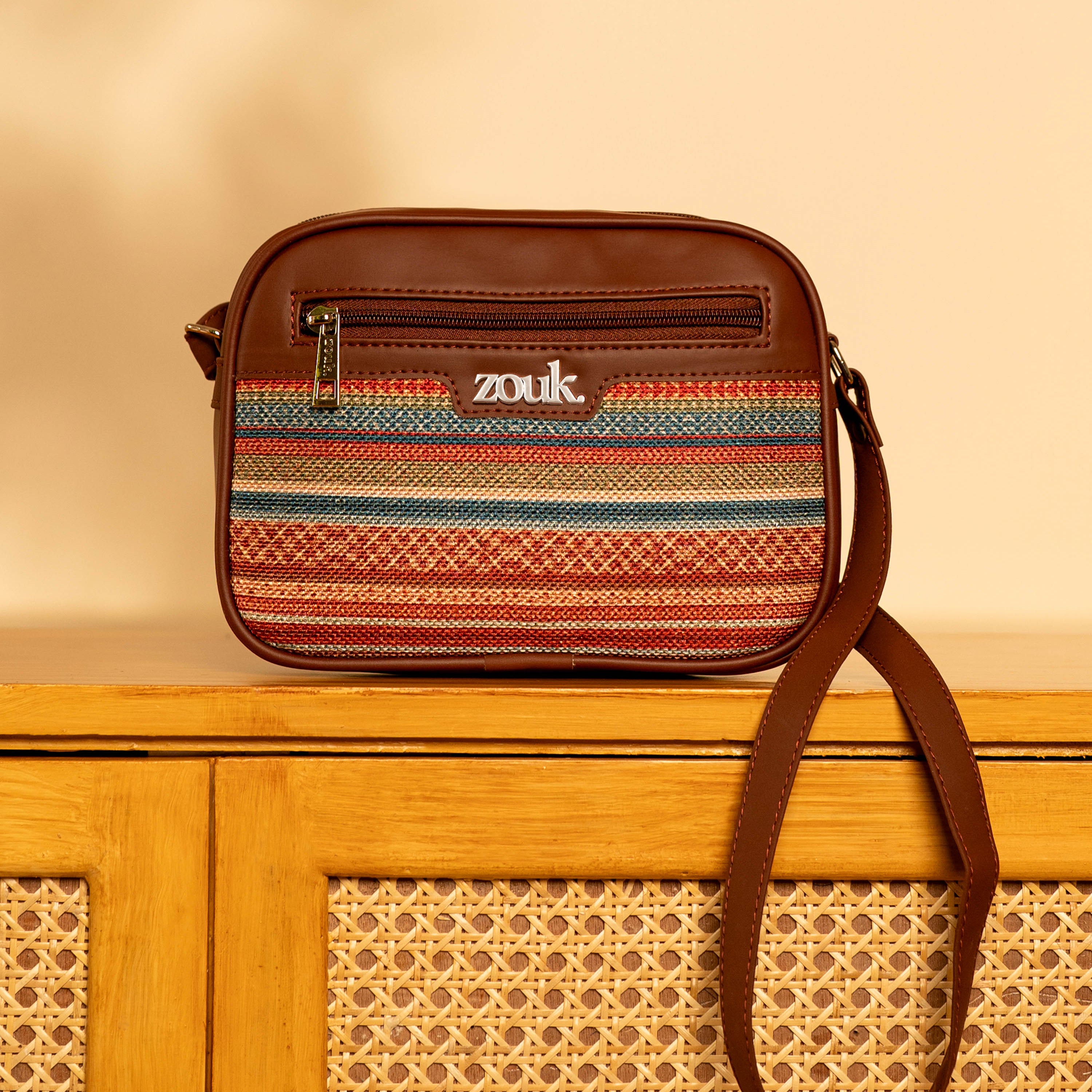 Assam Tapestry Sling Bag