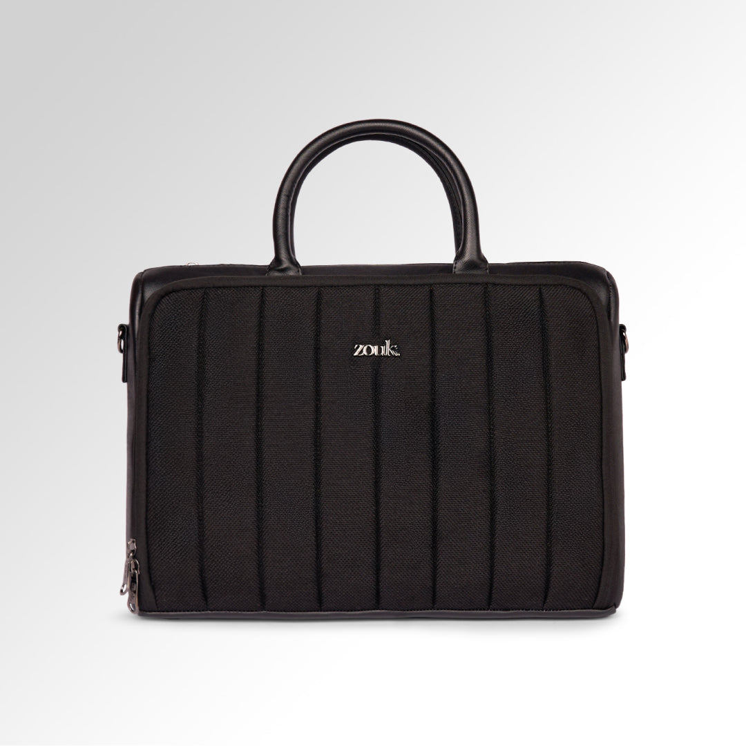 Jet Black Pro Laptop Bag (Black)