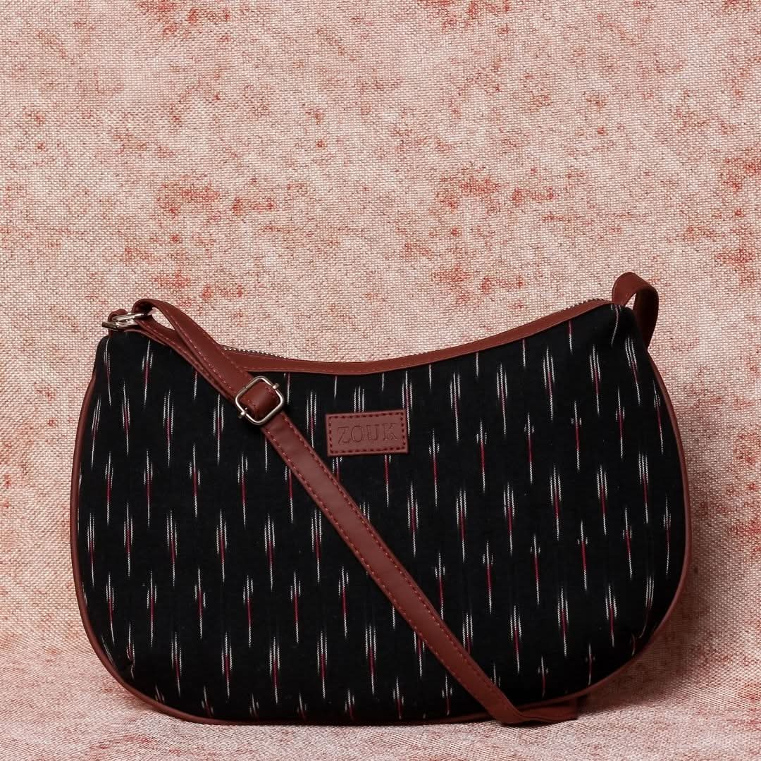 Ikat GreRed - Classic Business Bag & Structured Shoulder Bag Combo