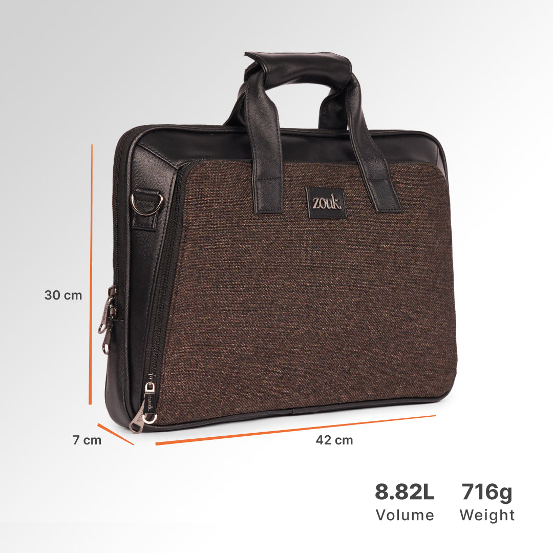 Bristel Executive Laptop Bag (Black)
