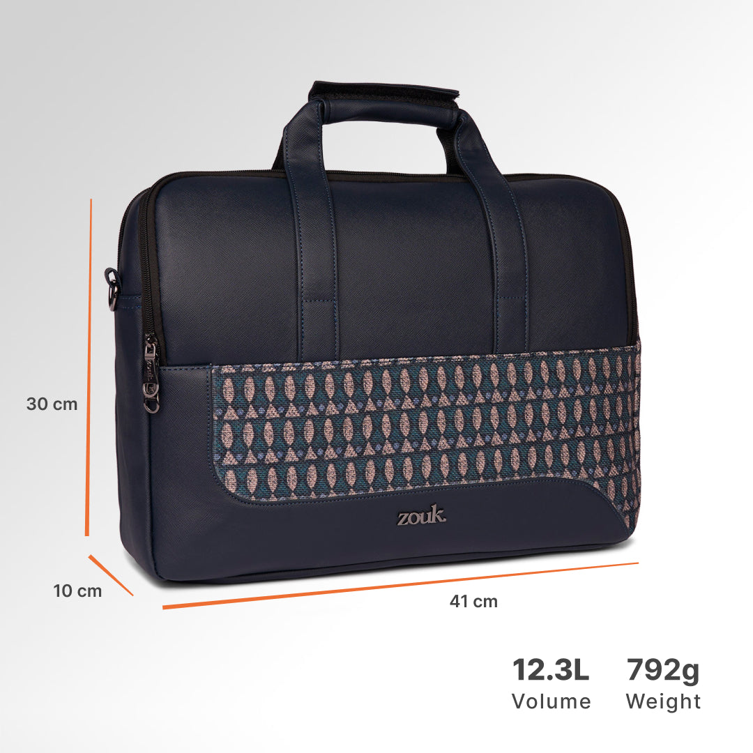 Gangtok Epoch Office Laptop Bag (Blue)