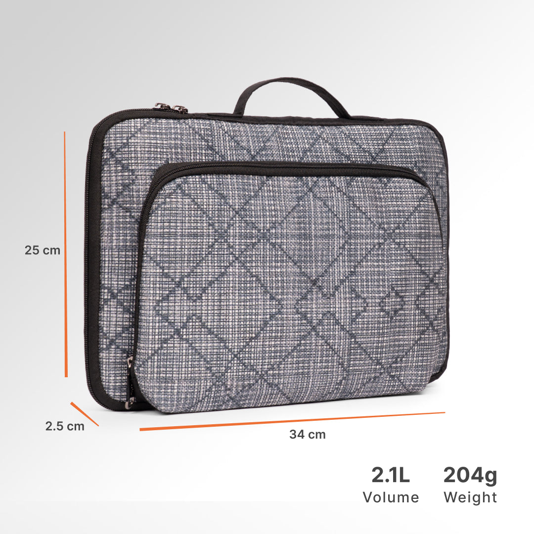 Calcutta Pixels Urban Laptop Sleeve - 14inch (Black)