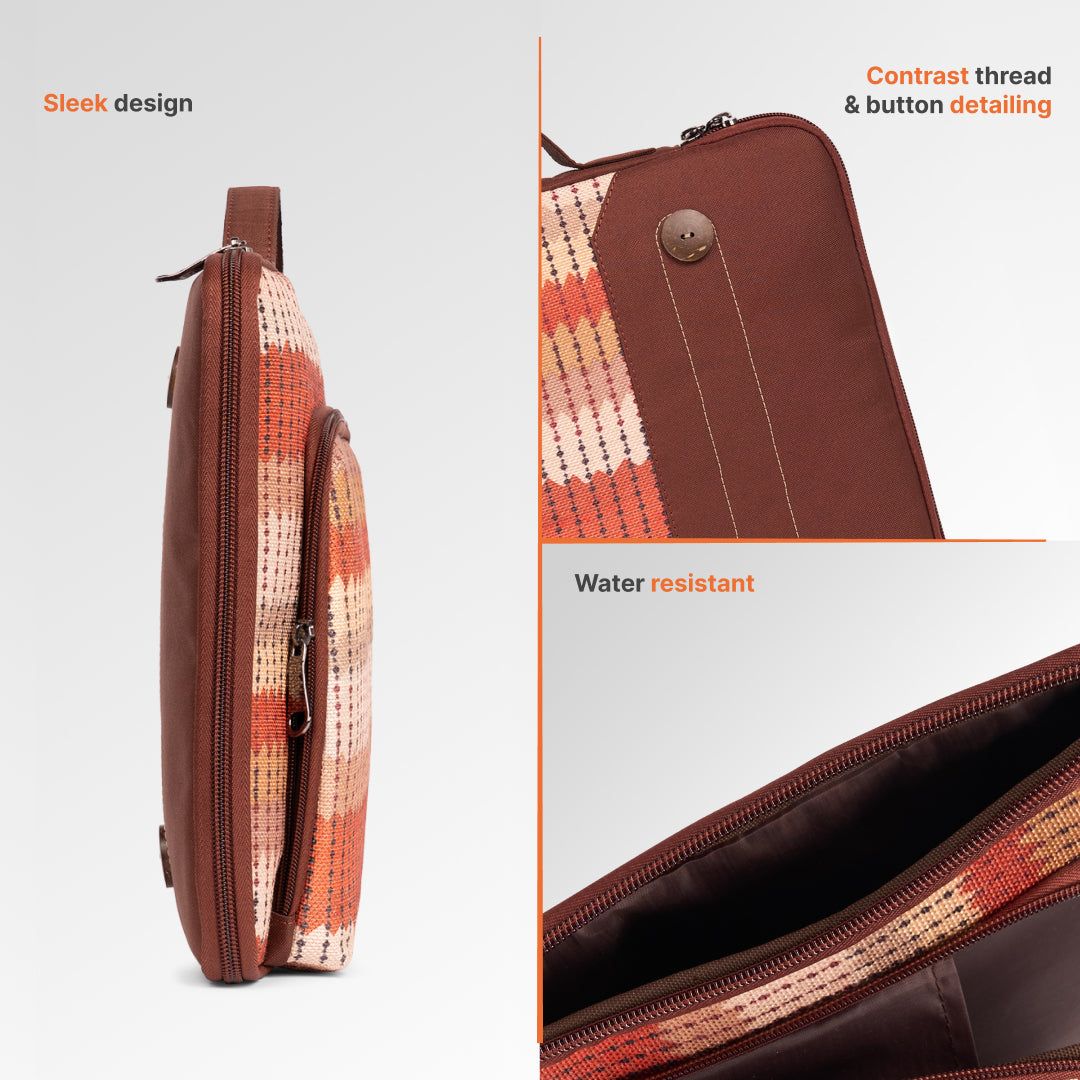 Cochin Cortado Urban Laptop Sleeve - 14inch (Brown)