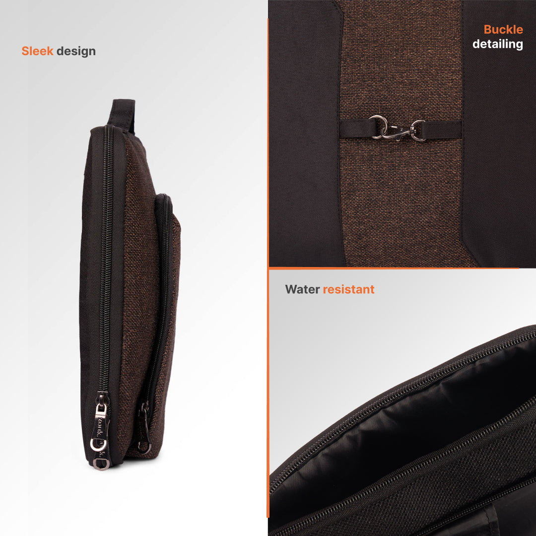 Bristel Signature Laptop Sleeve - 16inch (Black)