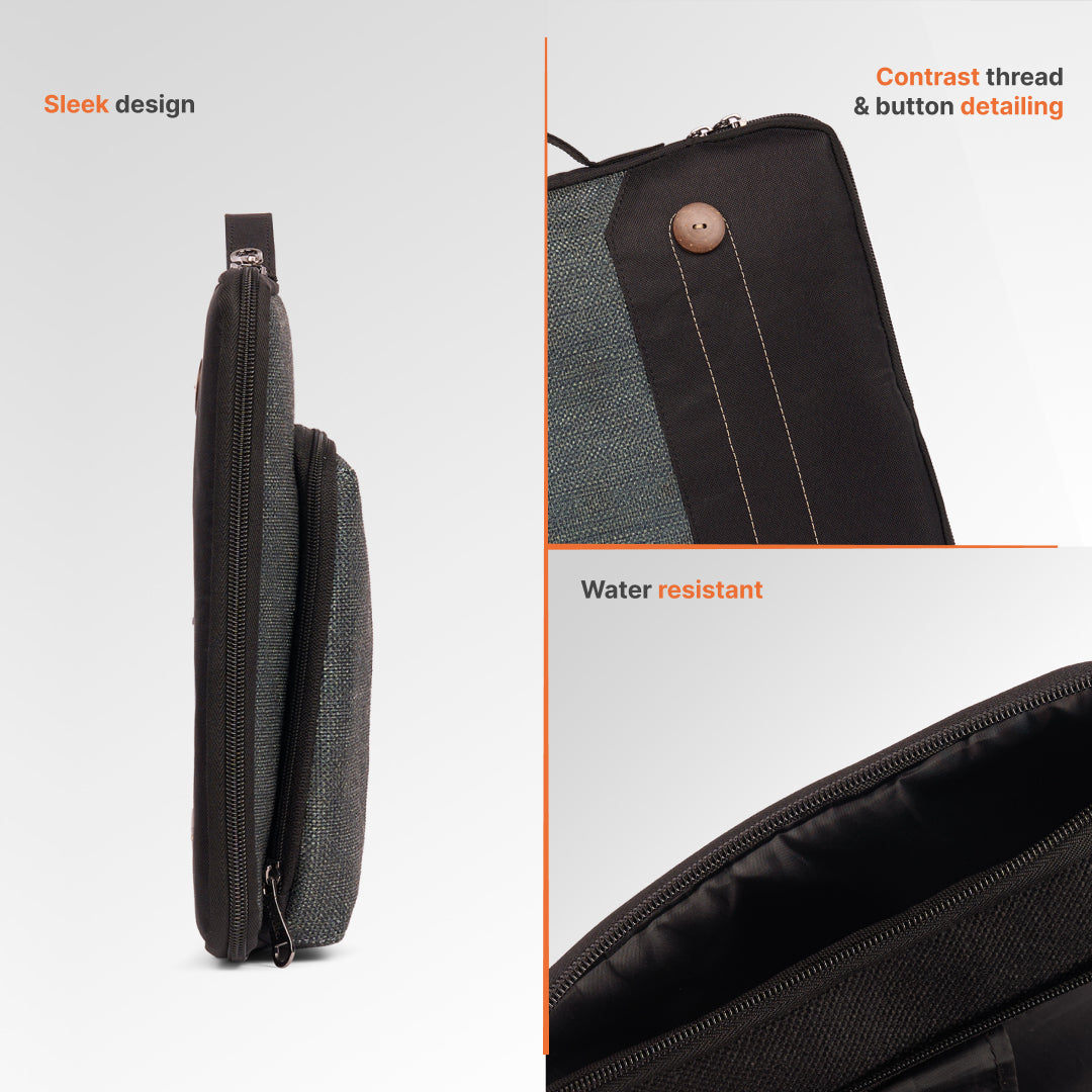 Ajmer Haze Urban Laptop Sleeve - 14inch (Black)