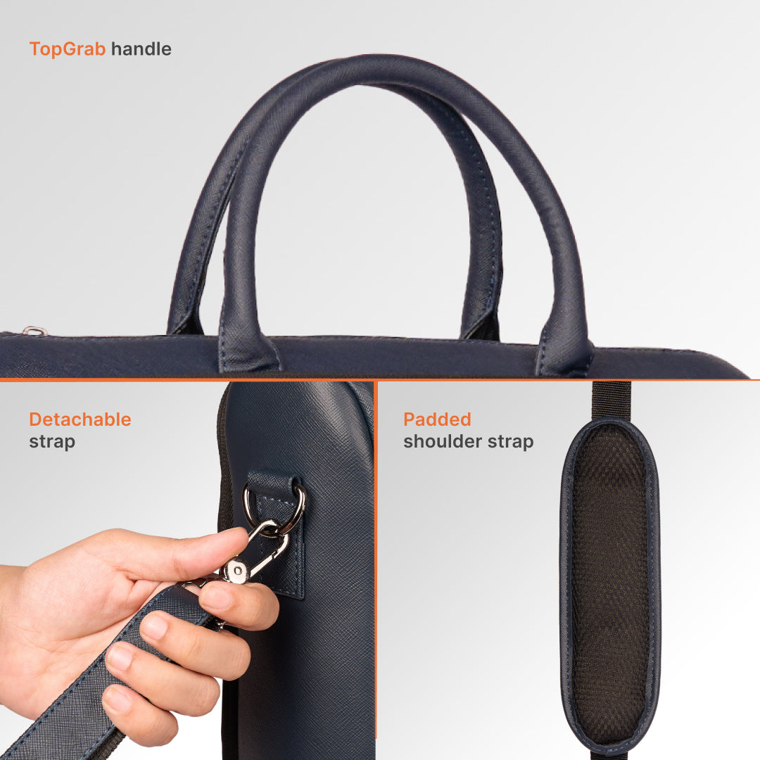 Calcutta Pixels Pro Laptop Bag (Blue)