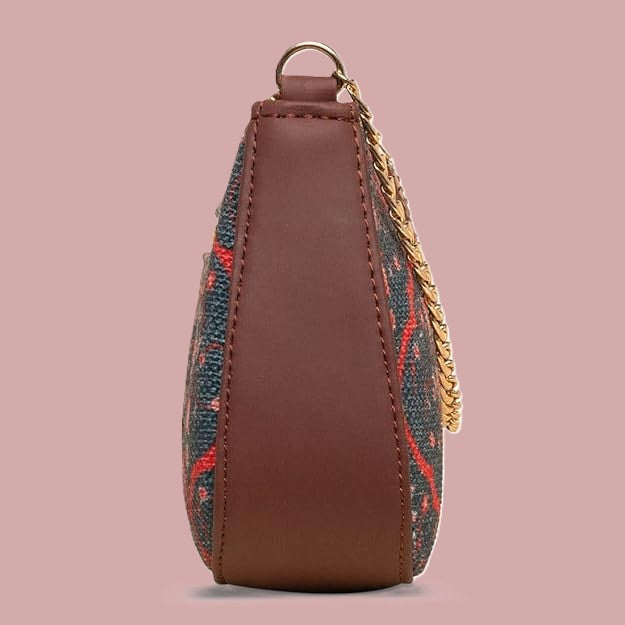 ZIP-Sheesh Mahal Jaali Motif Baguette