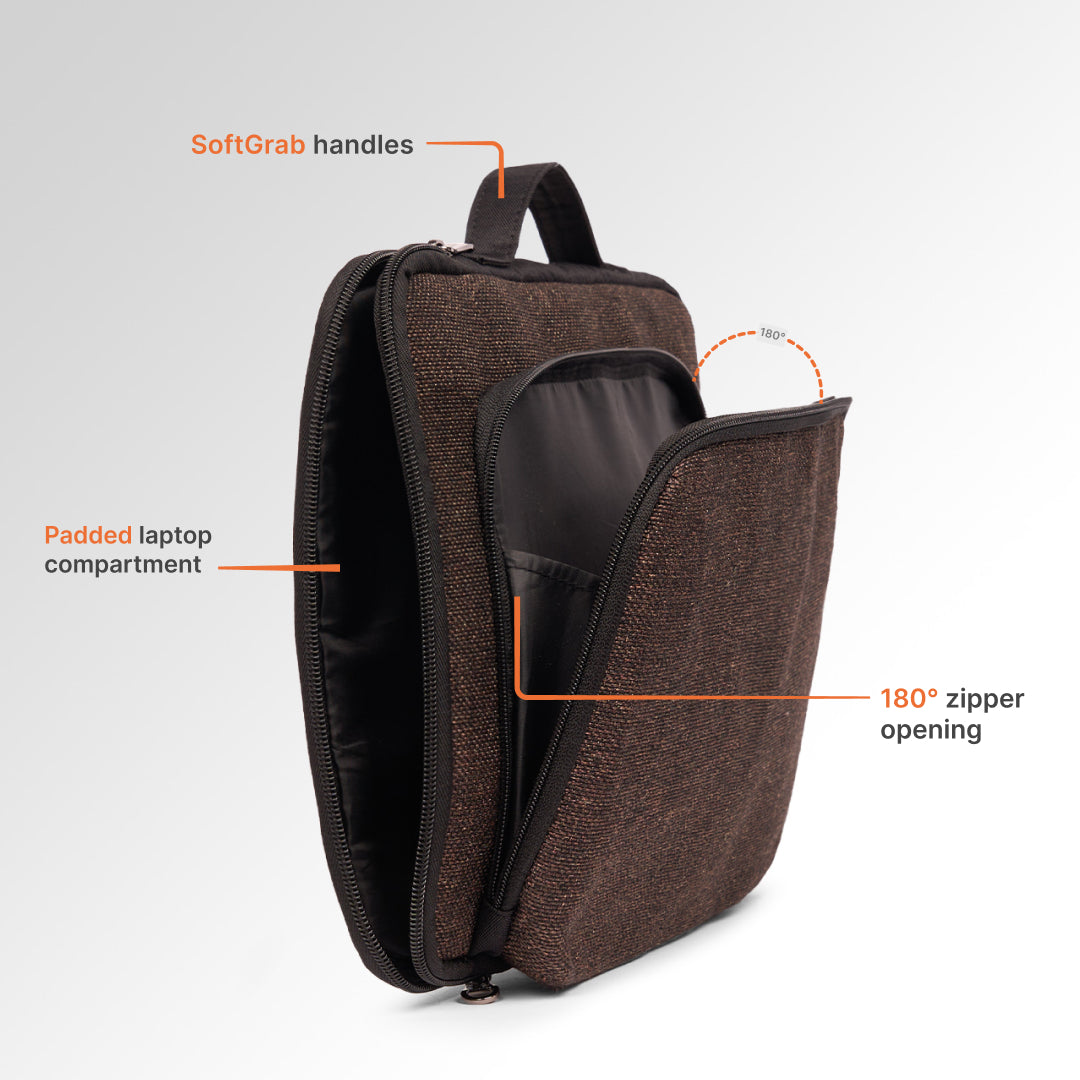 Bristel Signature Laptop Sleeve - 14inch (Black)